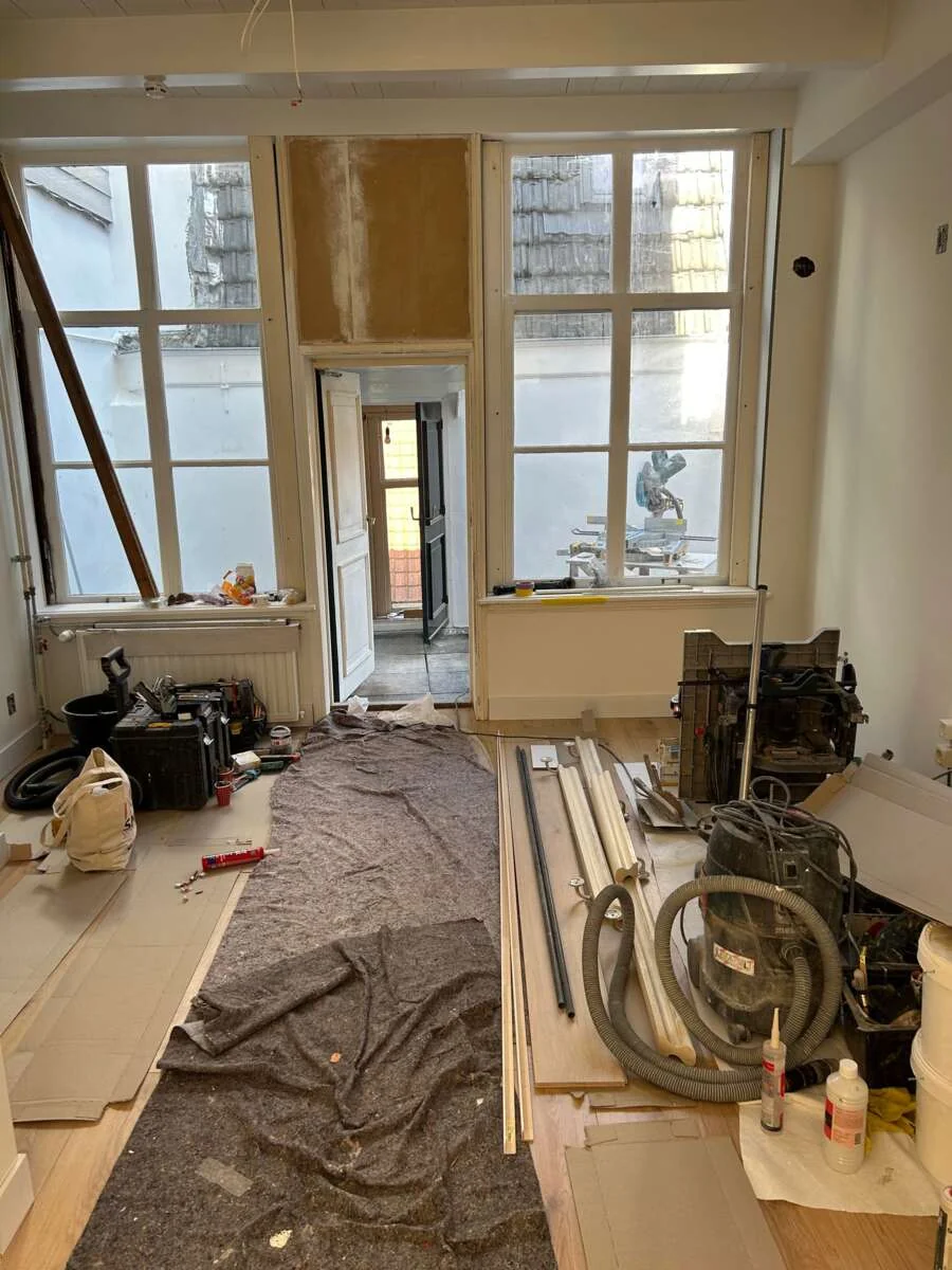 Foto van de Appartement gelegen aan de Dwars Koornbrugsteeg in Leiden