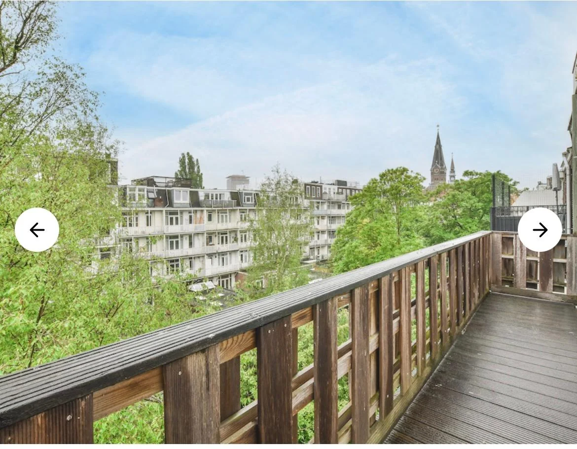 Foto van de Kamer gelegen aan de Sarphatipark in Amsterdam