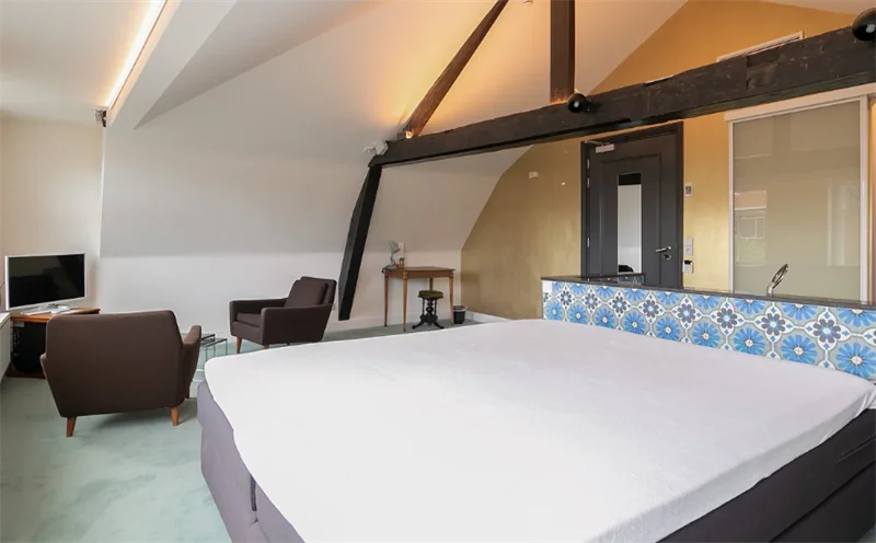 Foto van de Studio gelegen aan de Oudegracht in Utrecht