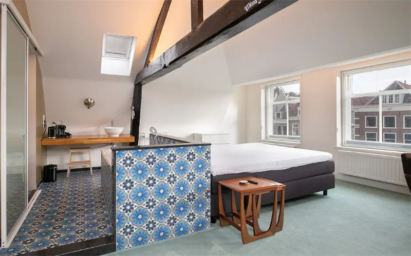 Foto van de Studio gelegen aan de Oudegracht in Utrecht