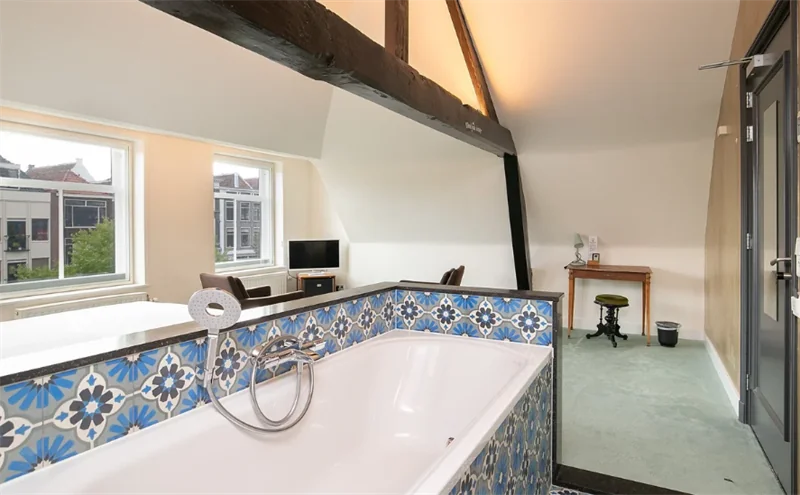 Foto van de Studio gelegen aan de Oudegracht in Utrecht