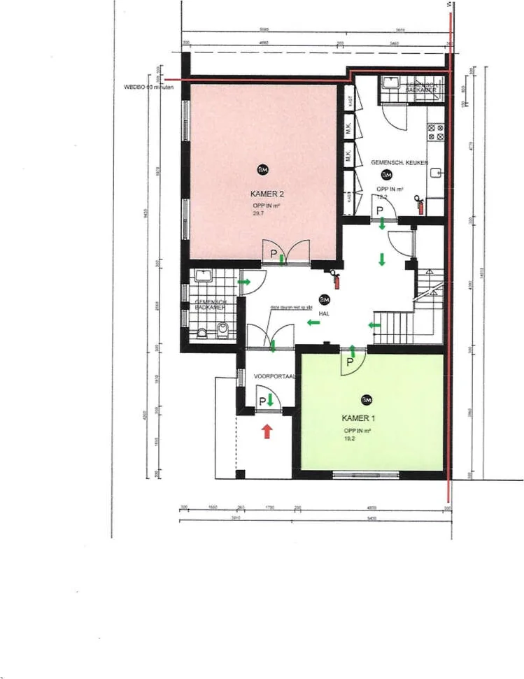 Foto van de Appartement gelegen aan de Akerstraat in Heerlen