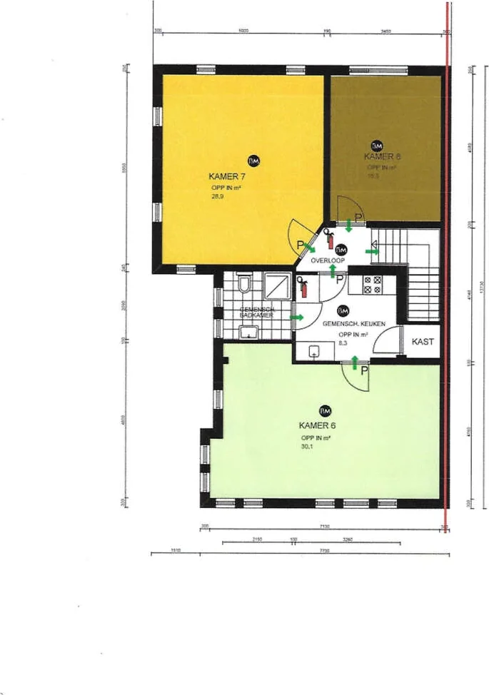 Foto van de Appartement gelegen aan de Akerstraat in Heerlen
