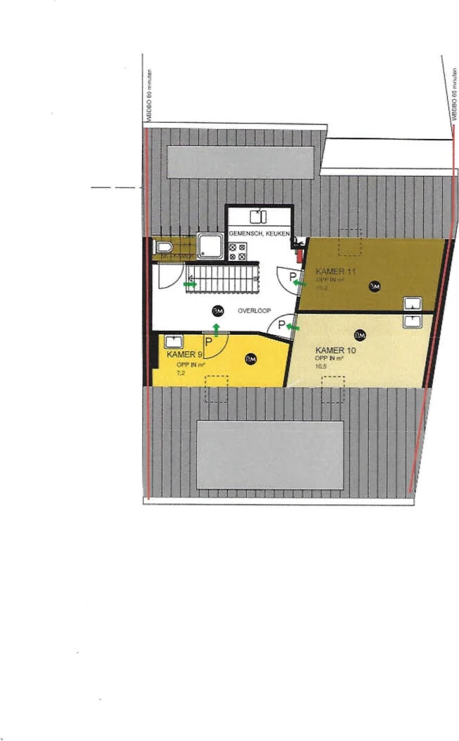 Foto van de Appartement gelegen aan de Akerstraat in Heerlen