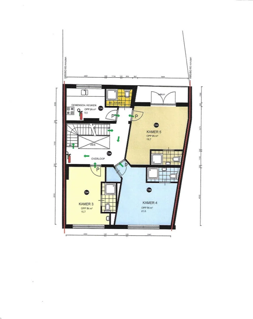 Foto van de Appartement gelegen aan de Akerstraat in Heerlen
