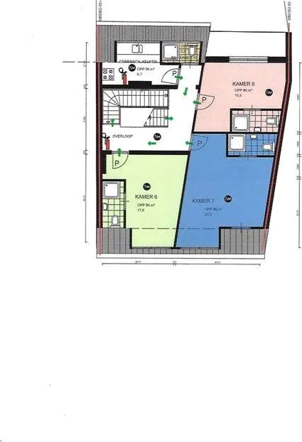 Foto van de Appartement gelegen aan de Akerstraat in Heerlen