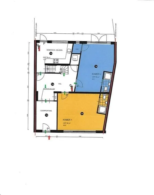 Foto van de Appartement gelegen aan de Akerstraat in Heerlen