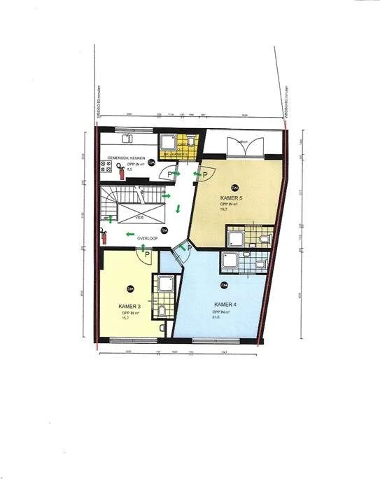 Foto van de Appartement gelegen aan de Akerstraat in Heerlen