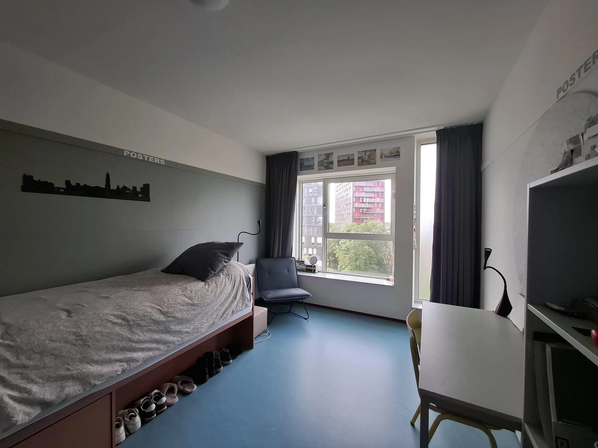 Foto van de Kamer gelegen aan de Bisschopssteeg in Utrecht