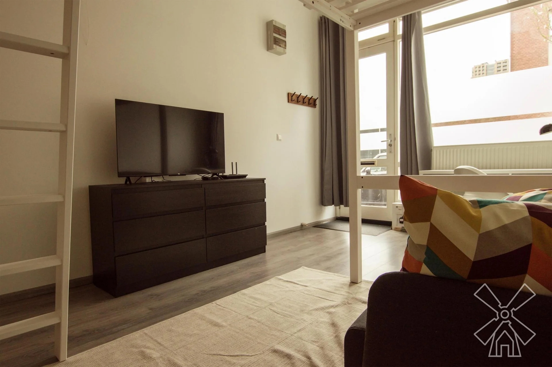 Foto van de Studio gelegen aan de Gouwestraat in Den Haag