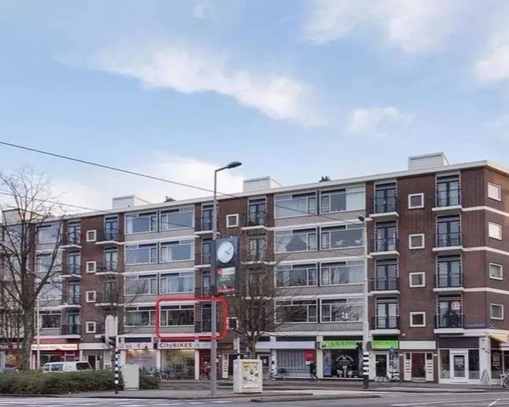 Foto van de Kamer gelegen aan de Admiraal de Ruyterweg in Rotterdam