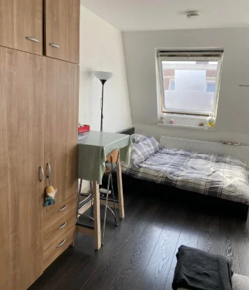 Foto van de Studio gelegen aan de 1. Delistraat in Utrecht