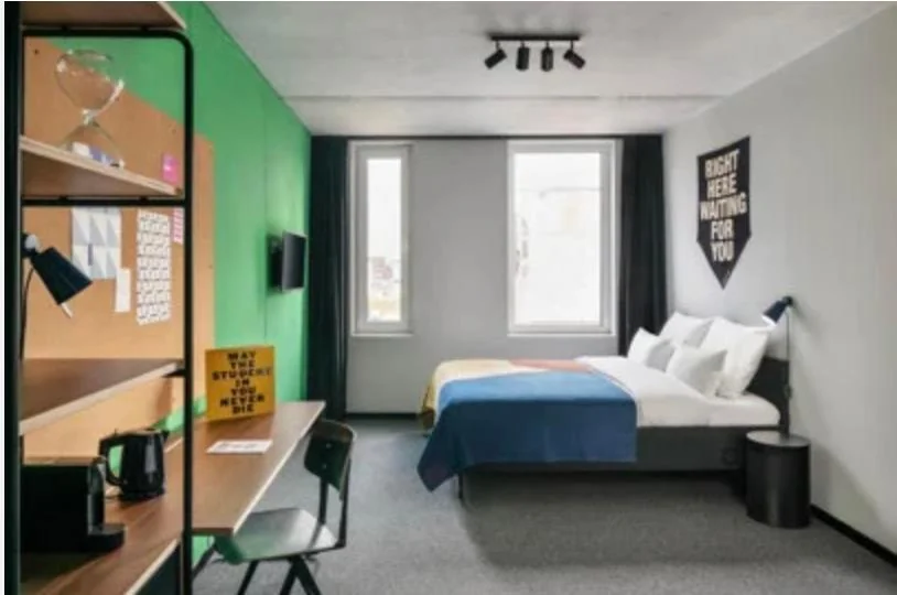 Foto van de Kamer gelegen aan de Van Leeuwenhoekpark in Delft