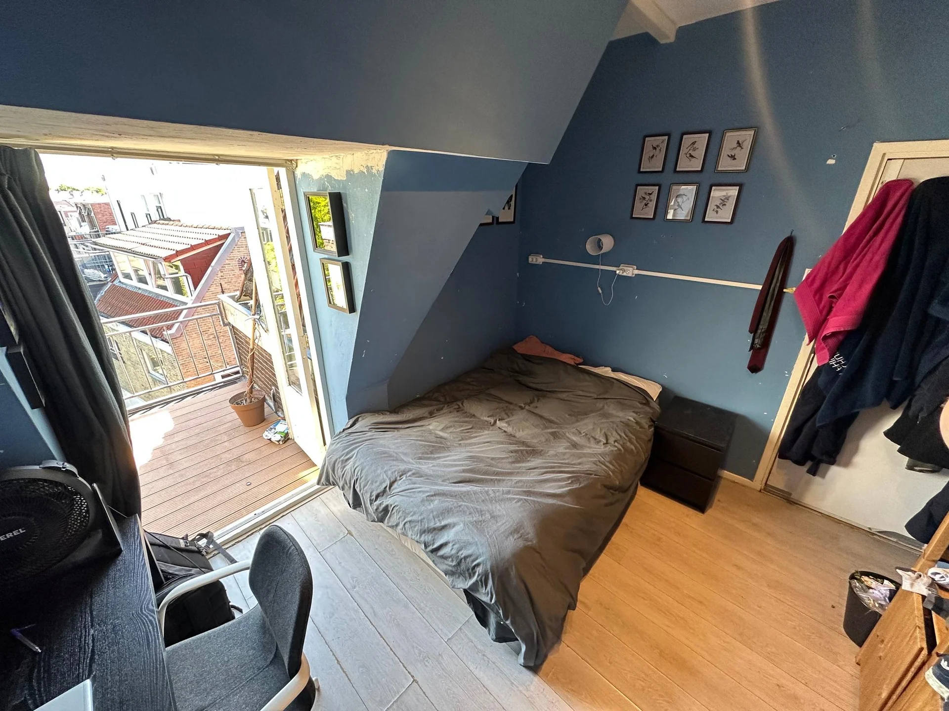 Foto van de Kamer gelegen aan de Buitenwatersloot in Delft