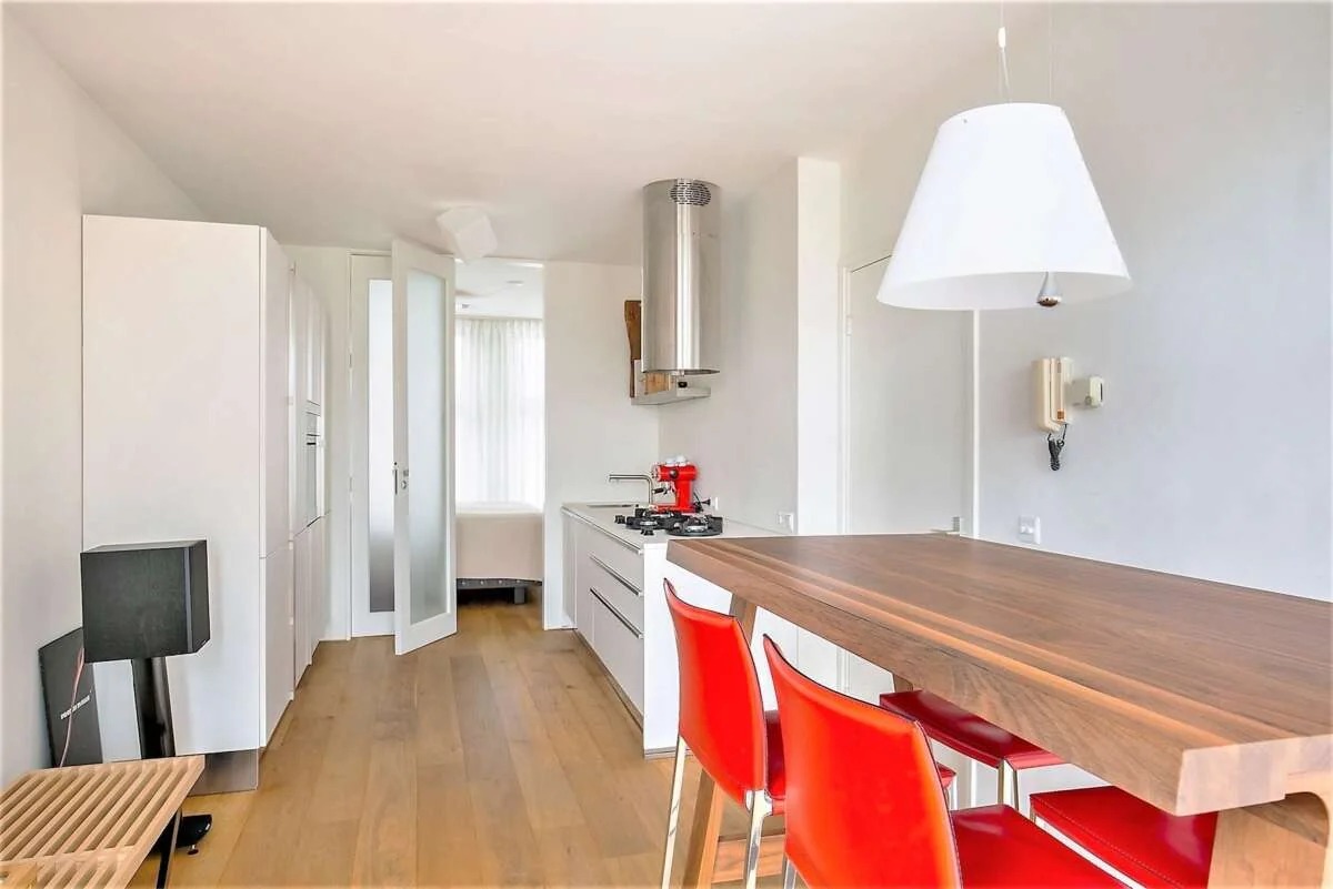 Foto van de Appartement gelegen aan de Singel in Amsterdam