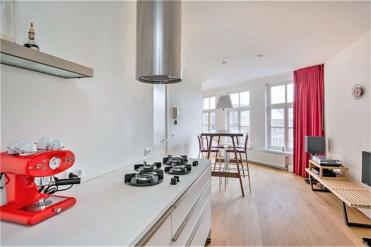 Foto van de Appartement gelegen aan de Singel in Amsterdam