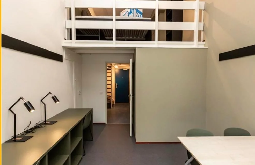 Foto van de Studio gelegen aan de Prins Hendrikkade in Amsterdam
