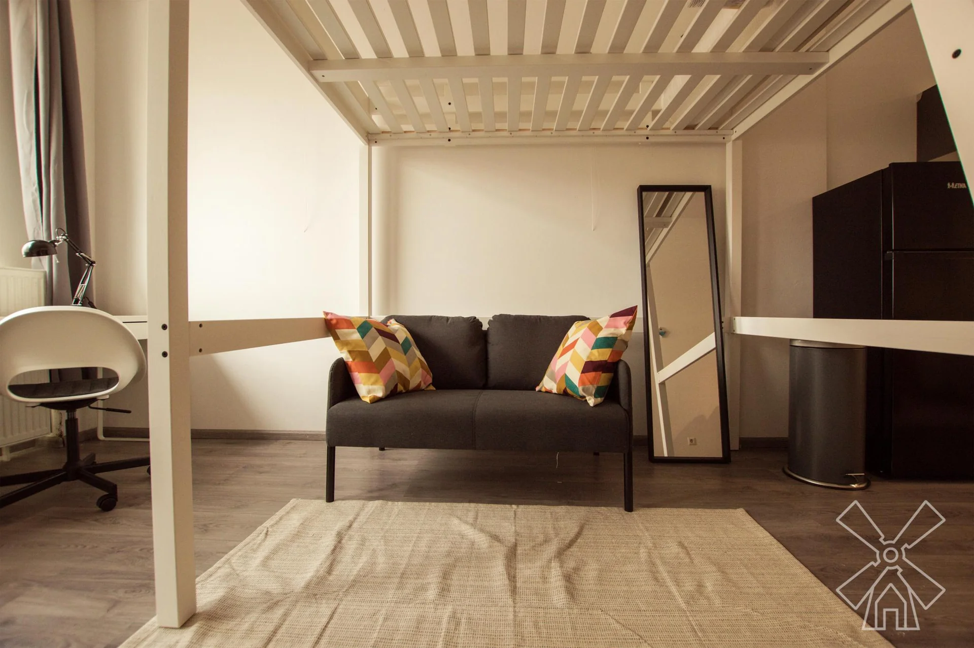 Foto van de Studio gelegen aan de Gouwestraat in Den Haag