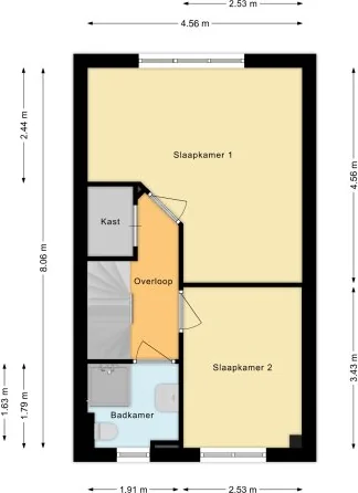Foto van de Appartement gelegen aan de Pluto in Den Helder