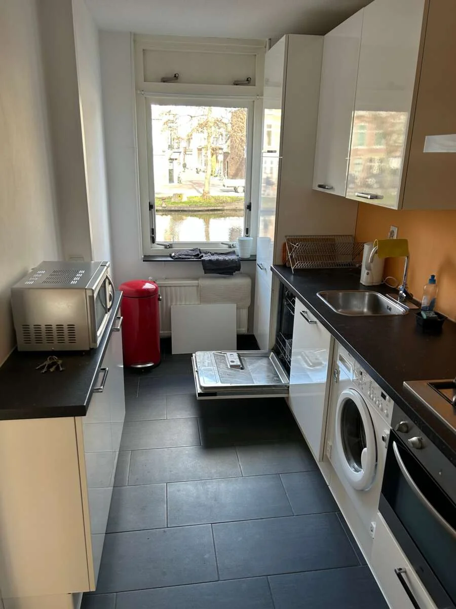 Foto van de Appartement gelegen aan de Marepoortkade in Leiden