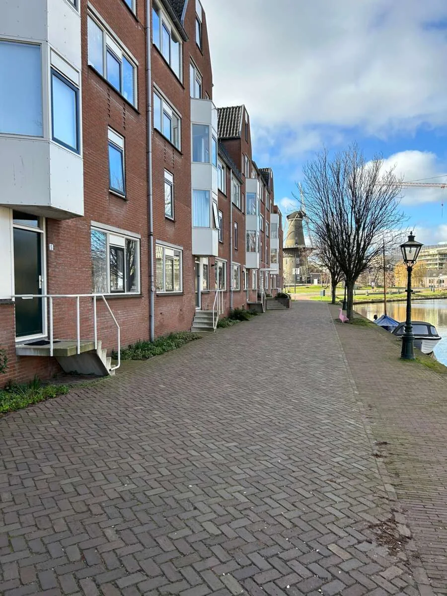 Foto van de Appartement gelegen aan de Marepoortkade in Leiden
