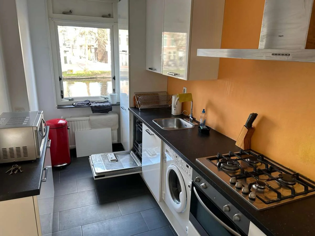 Foto van de Appartement gelegen aan de Marepoortkade in Leiden