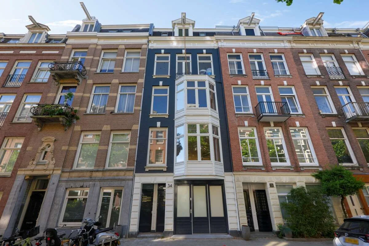 Foto van de Appartement gelegen aan de Tweede Jan van der Heijdenstraat in Amsterdam