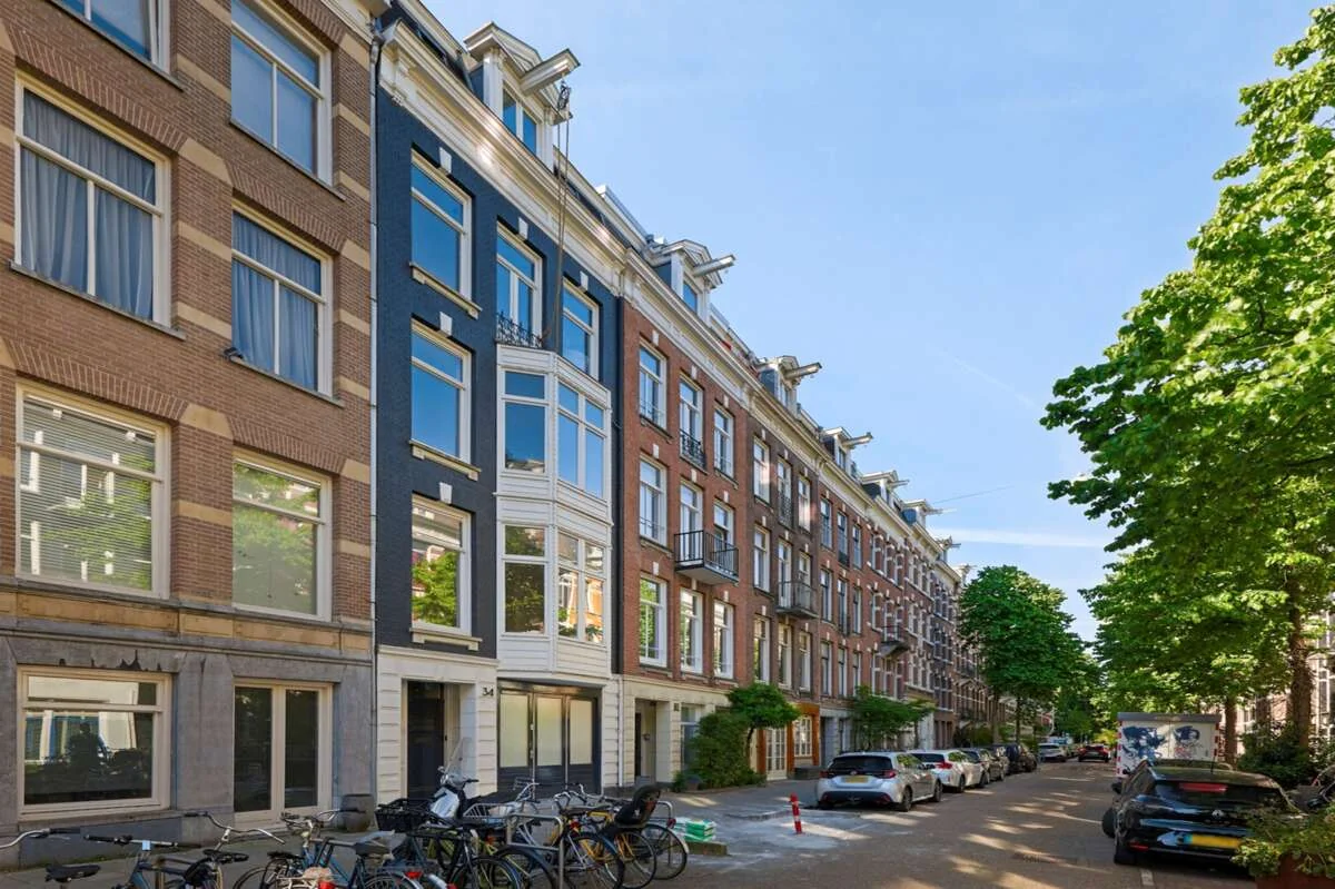 Foto van de Appartement gelegen aan de Tweede Jan van der Heijdenstraat in Amsterdam