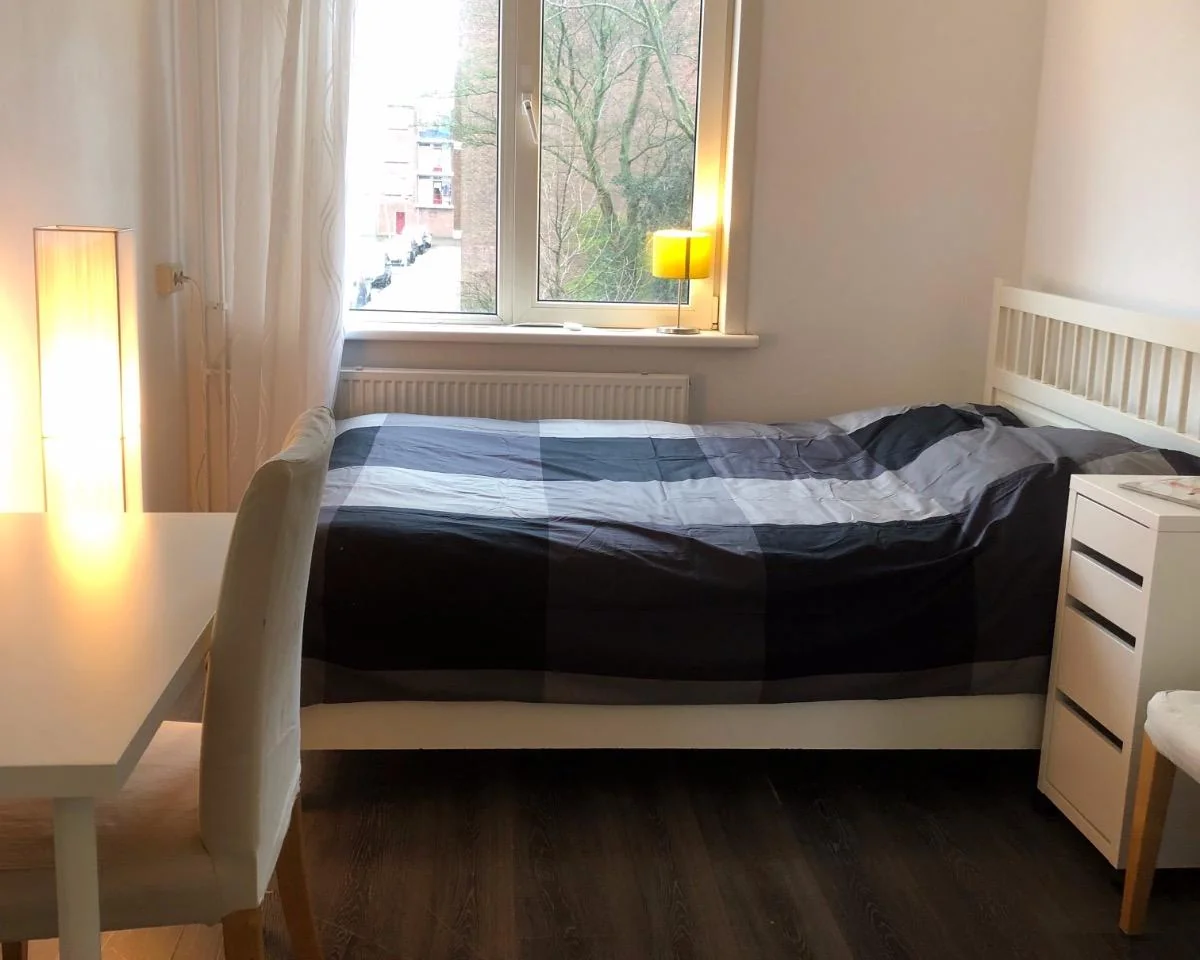 Foto van de Kamer gelegen aan de De Egmondenstraat in Amsterdam