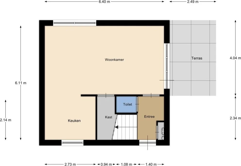 Foto van de Appartement gelegen aan de Vestdijkhove in Zoetermeer