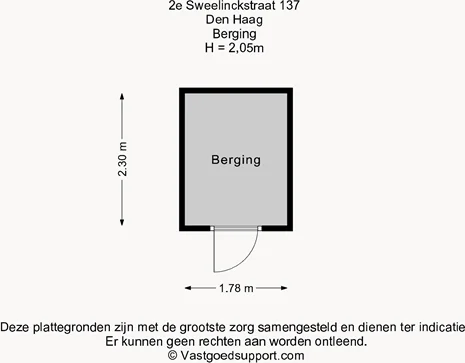 Foto van de Appartement gelegen aan de 2e Sweelinckstraat in Den Haag