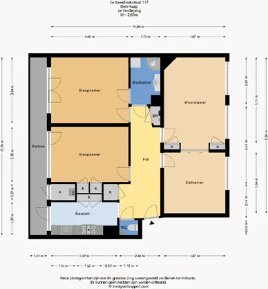 Foto van de Appartement gelegen aan de 2e Sweelinckstraat in Den Haag