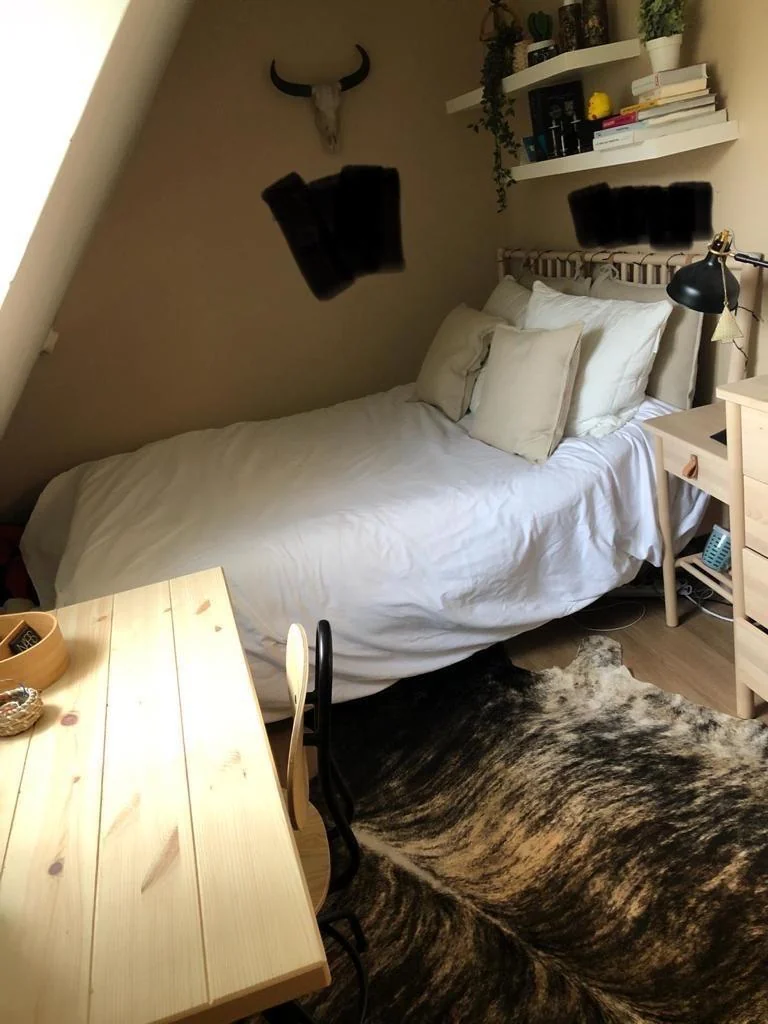 Foto van de Kamer gelegen aan de Salomonsteeg in Leiden