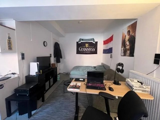 Foto van de Kamer gelegen aan de Zwanestraat in Groningen