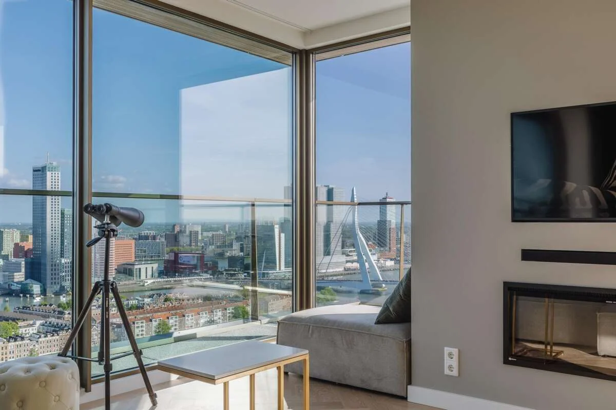 Foto van de Appartement gelegen aan de Boompjes in Rotterdam