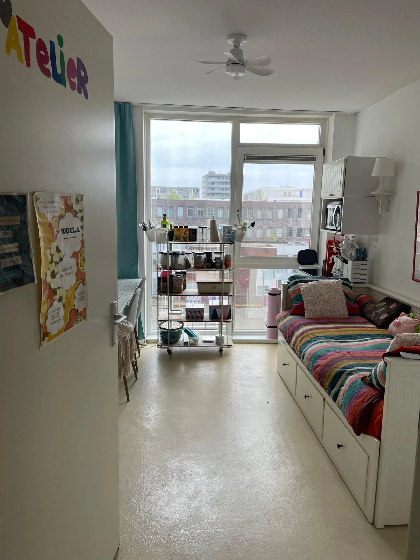 Foto van de Kamer gelegen aan de Daguerrestraat in Amsterdam