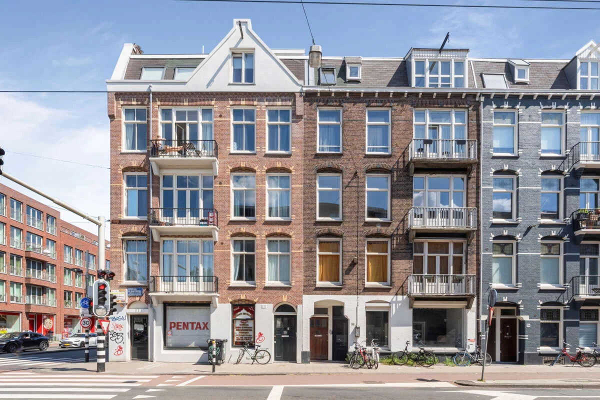 Foto van de Appartement gelegen aan de Admiraal De Ruijterweg in Amsterdam