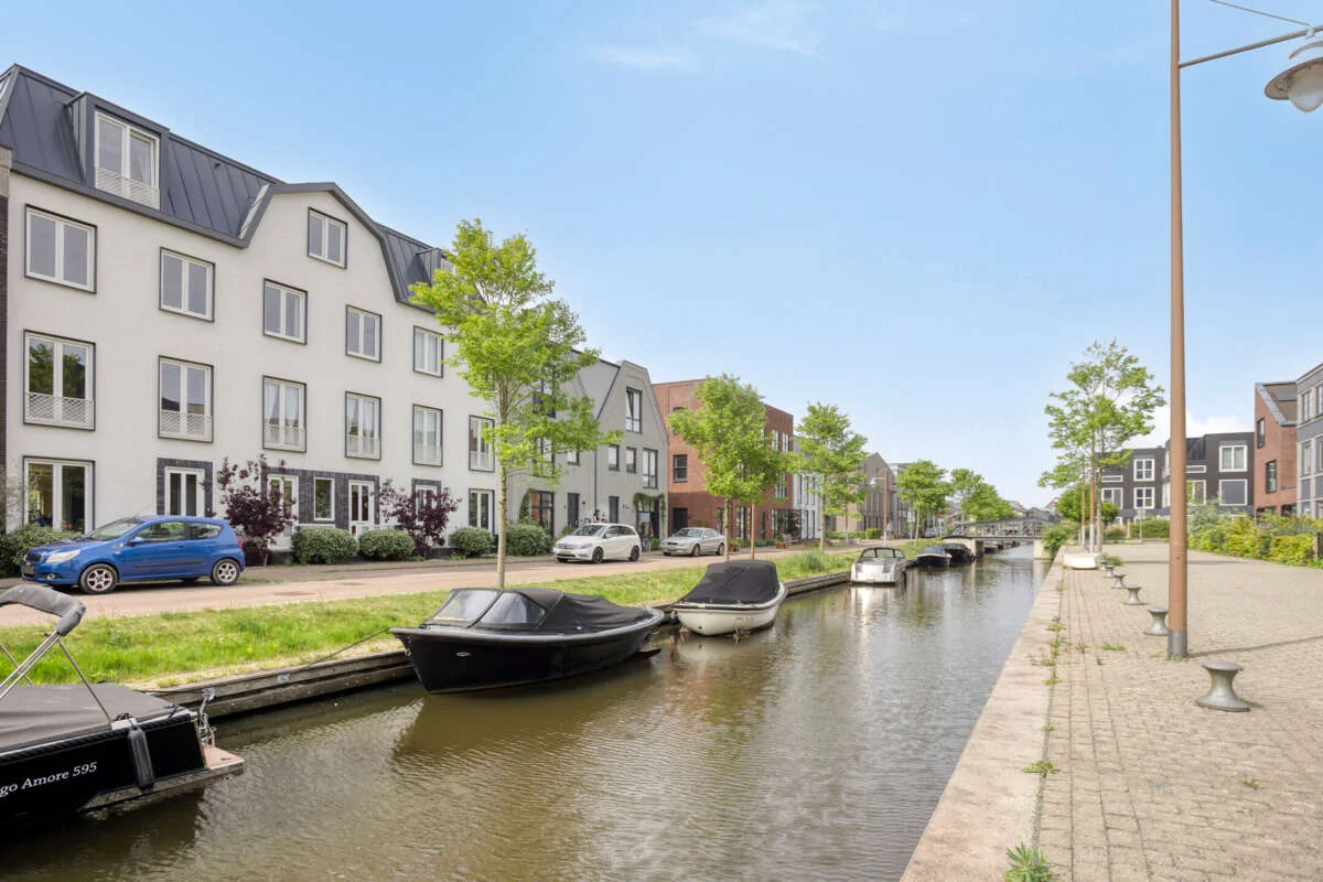 Foto van de Appartement gelegen aan de Waadse Poldergracht in Muiden