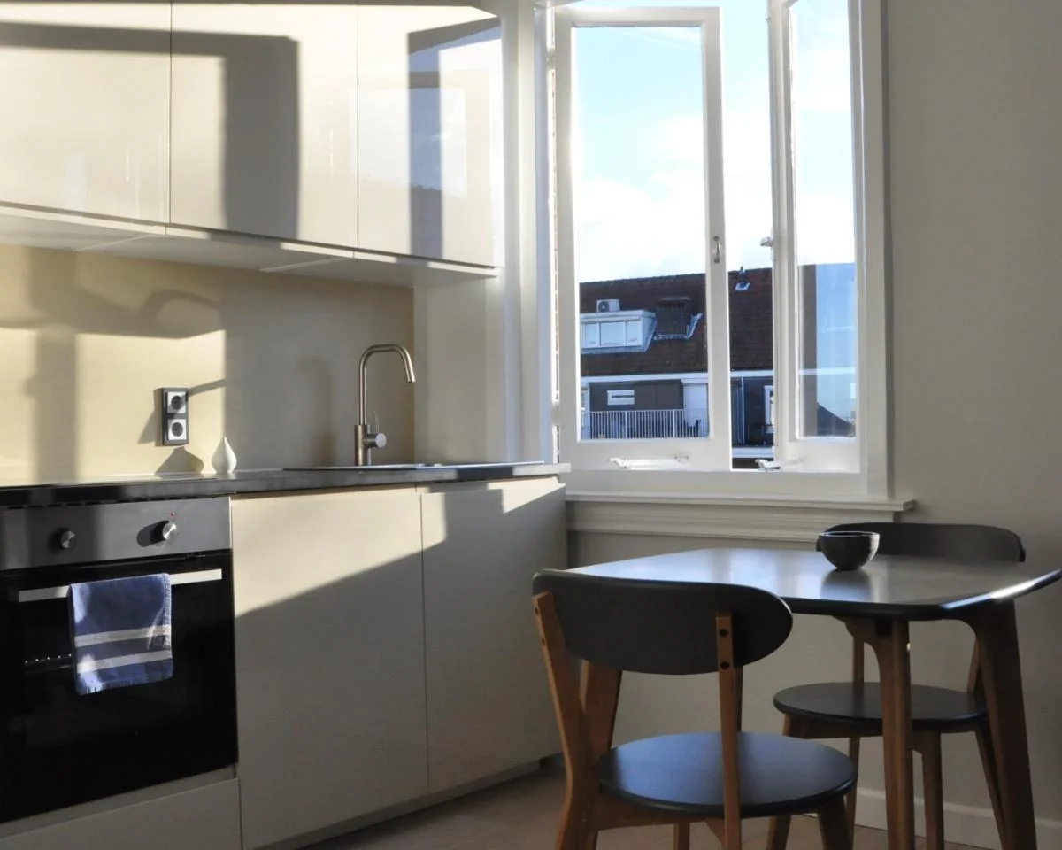 Foto van de Studio gelegen aan de Courbetstraat in Amsterdam