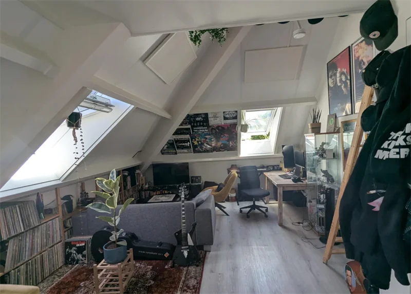 Foto van de Studio gelegen aan de Lindenstraat in Deventer