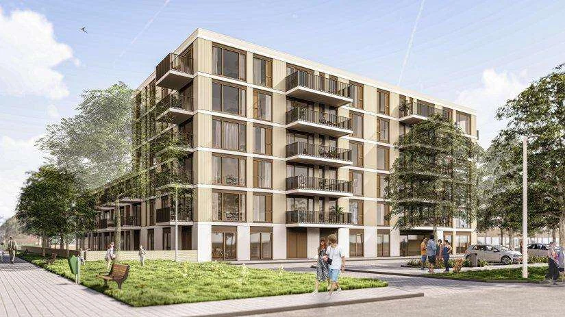 Foto van de Appartement gelegen aan de Kruisnetlaan in Hoogvliet Rotterdam