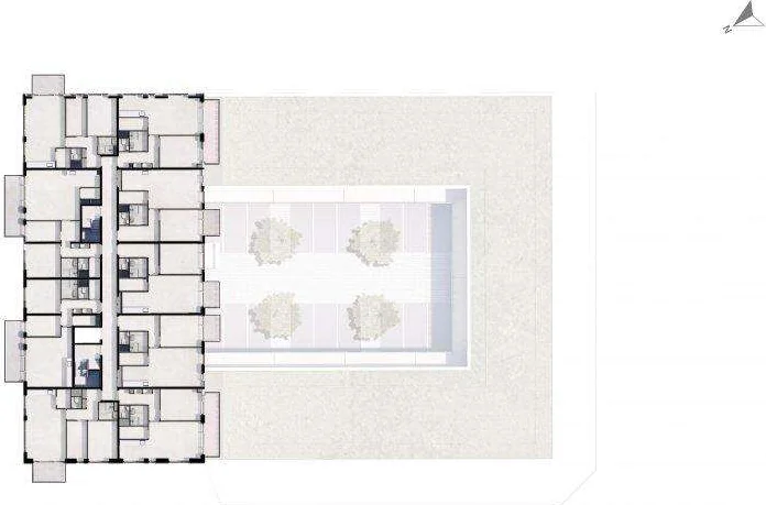 Foto van de Appartement gelegen aan de Kruisnetlaan in Hoogvliet Rotterdam
