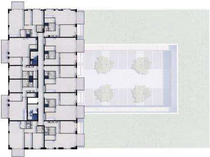 Foto van de Appartement gelegen aan de Kruisnetlaan in Hoogvliet Rotterdam