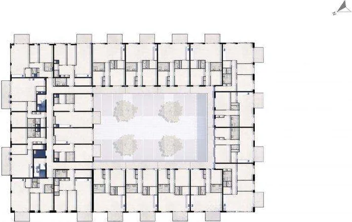 Foto van de Appartement gelegen aan de Kruisnetlaan in Hoogvliet Rotterdam