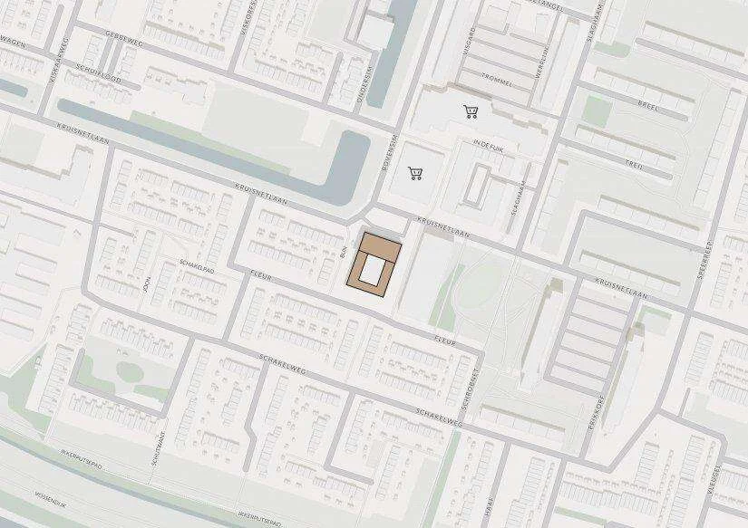 Foto van de Appartement gelegen aan de Kruisnetlaan in Hoogvliet Rotterdam