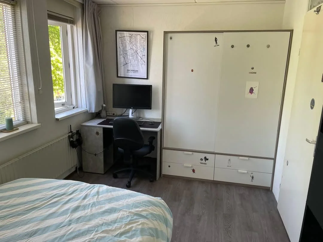 Foto van de Kamer gelegen aan de Borgplein in Groningen
