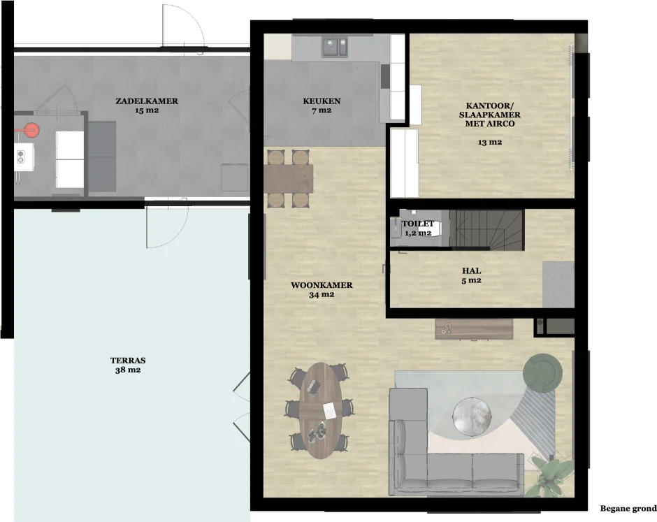 Foto van de Appartement gelegen aan de Schulpweg in Noordwijkerhout
