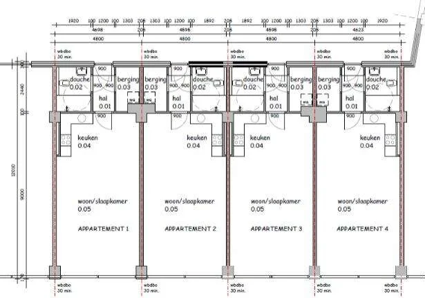 Foto van de Appartement gelegen aan de Joep Nicolasstraat in Roermond