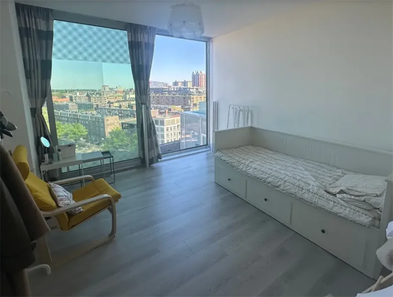 Foto van de Appartement gelegen aan de Halvemaanpassage in Rotterdam