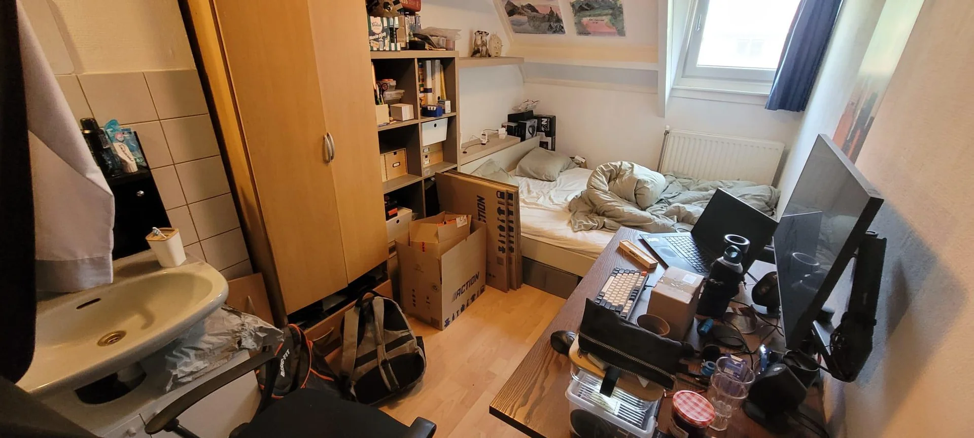 Foto van de Kamer gelegen aan de Mercuriusstraat in Enschede
